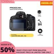 PROOCAM SPC-90D SCREEN GLASS PROTECTOR FOR CANON 90D 80D 70D ka