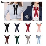 [AbabixaMY] Women Tie Adjustable Jewelry Office Shirt Neck Ribbon Collar Tie Necktie Neck Tie