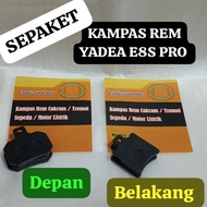 YADEA E8S PRO ELECTRIC MOTORCYCLE BRAKE PADS/ YADEA E8S PRO ELECTRIC MOTORCYCLE PACKAGE