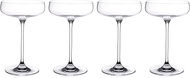 Champagne Saucer - Set of 4 Glasses - Belle Coupe - Cocktail - Glass - Crystal - Glasses - Classic C