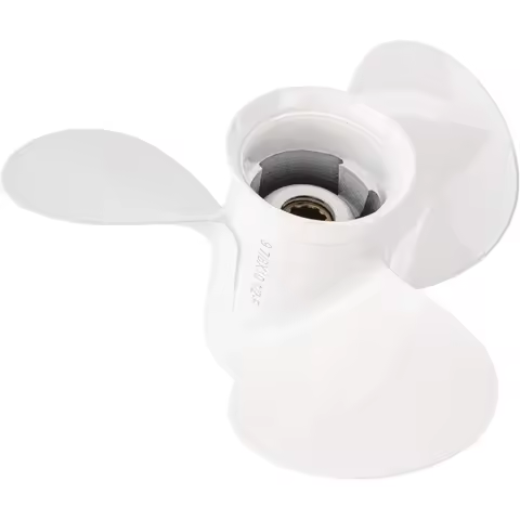 664-45945-00-EL 9 7/8x10 1/2 F OEM Grade Aluminum Propeller for Yamaha 20HP 25HP 30HP Outboard Motor