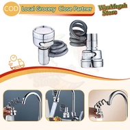 Rotating Water Tap Faucet Extension Extender  Three-Speed Faucet Aerator Movable With Filter Kitchen