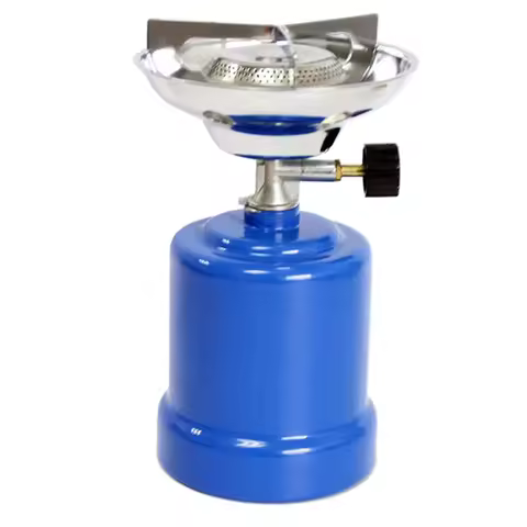 B93B-Portable Outdoor 190G Euro Gas Tank Coffee Stove Adjustable Propane Gas Burner For Fishing Hiki