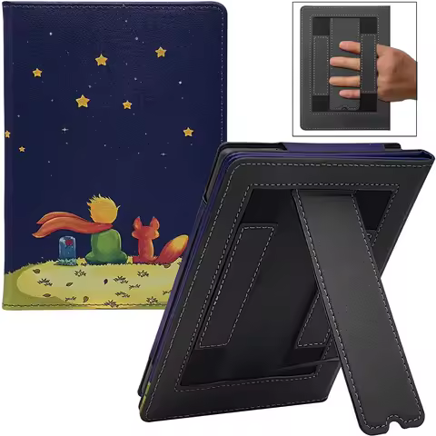 BOOX Poke4/Poke4S Case for 6" ONYX BOOX Poke3/Poke5/Poke5S Cover with Auto Sleep/Wake Double Hand St