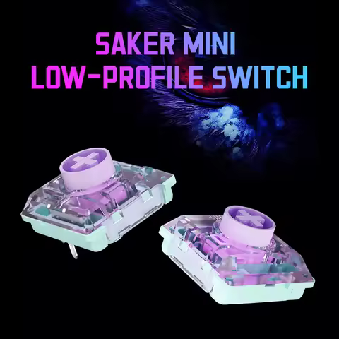 Kailh Saker Mini Low-Profile Switch Ultra-Short Total Travel Quick Acuation Mechanical Keyboard Swit