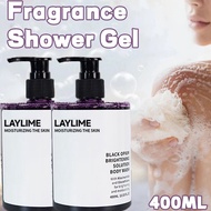 Niacinamide Fragrance Shower Gel Super Long-Lasting Whole Body Whitening Bright and Glow Skin Unisex