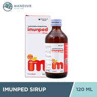 Imunped Sirup 120 mL - Suplemen Zinc dan Vitamin C Anak