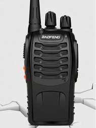 1入Baofeng 888S對講機BF-888S 5W業餘雙向無線電套裝 UHF 400-470MHz 16CH對講機收發器 USB充電器