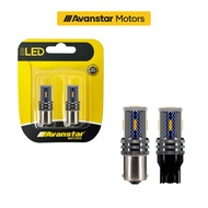 Avanstar Motors 2PCS 5LED Car Signal Light Bulb 1156/P21W/PY21W T20/7440 WY21W Signal Indicator Bulb