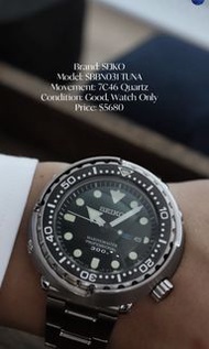 ⚫️已停產SEIKO 精工全鋼石英吞拿/ 絕版Marinemaster字樣✅- SBBN031🔥
二手中古 SEIKO 精工 Prospex Marinemaster Diver’s 300M Qua