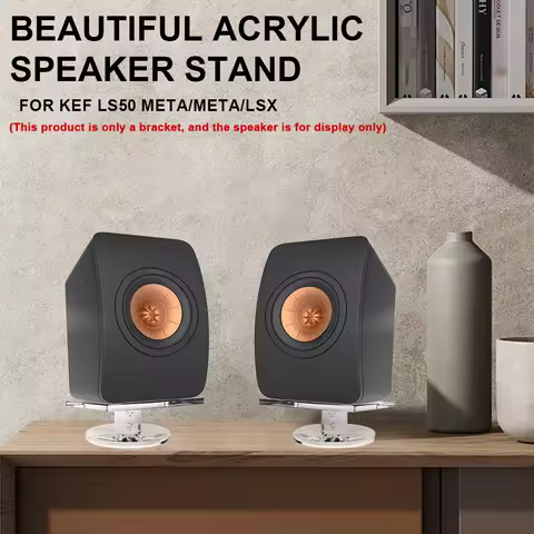 Acrylic desktop stand For KEF LS50 META/META/LSX home smart audio desktop decoration stand,bookshelf