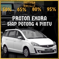 Proton Exora 4 Pintu Siap Potong Tinted Kereta / Proton Exora 4 Door Precut Car Tinted / Tinted Exor