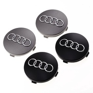 4pcs 60MM Hub Cap Suitable for AUDI AUDI Modified Hub Cap Hub Center Logo 4B0601170auto parts Car de