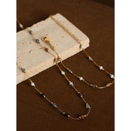 gelang titanium anti karat original gelang titanium gelang tangan perempuan Niche Non-Collision Fema