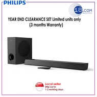 Philips TAPB405 Smart soundbar with Google Assistant | 2.1 CH wireless subwoofer | Damaged box but good set | last unit clear 50% | 3 months warranty
