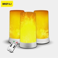 IH USB Rechargeable LED Flame Lamp Simulated Flame Effect Light