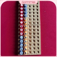Gommie บอลจับบิงโก30ชิ้นชิ้นส่วนลูกบิลเลียดสำรองต่อแบบสากลหมายเลข1-30ลูกบอลจับฉลากสำหรับบริษัทบันเทิ