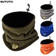 BUTUTU Fleece Neck Gaiter Winter Face Cover Snowboard Half Face