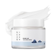 ROUNDLAB1025 Dokdo Cream 2.71oz, 48 Hours Deep Moisturizing Facial Lotion, Suitable for Prone to Acn