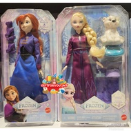Disney Frozen Ice Skating Anna Elsa Fashion Doll Skates & Shoes Winter Festival Bear Cub Figure Acce