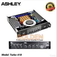 Power Ashley Turbo 418 Original 4 Channel Amplifier Class H
