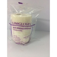 UNIGLOVES SELF-ADHESIVE BANDAGE(7.5cm x 4.5m)