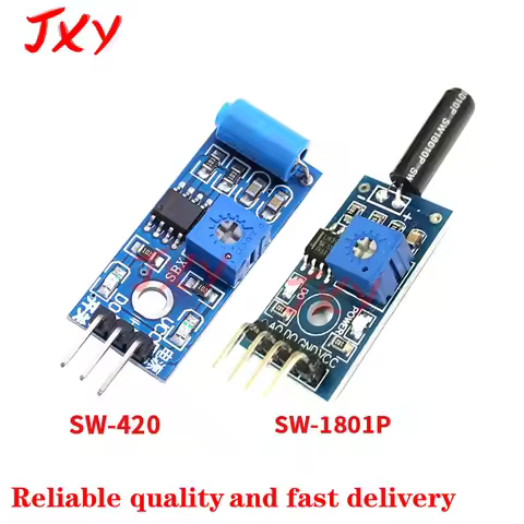 SW-420 normally closed vibration sensor module SW1801P high-sensitivity vibration sensor module alar
