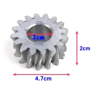 【Best-Selling】 meat grinder repair parts 15/17 teeth turbine worm gear 1.4/1.6/2/2.1cm keyway hole d