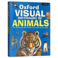 Oxford Visual Dictionary of Animals English original reference book childrens cognitive Enlightenmen