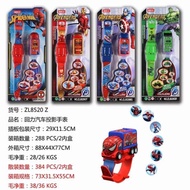 Kid Watch Avenger Pull Back Car Watch with Projection 6 image Watch Car Illuminated Electronic Watch