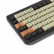 Womier Carbon Skyline R3 Low Profile PBT+PC Double-Shot Keycaps Set for ANSI US 61, 64, 66, 71, 84, 