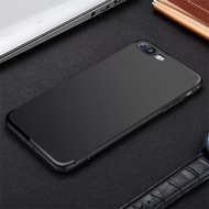 CASE IPHONE 7 PLUS CASE MATTE SOFT BLACK DOFF ANTI MINYAK #DSSLD