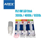 AREX PLC 9W LED STICK BULB 3000K/ 4000K/ 6500K (G24D-2PIN)