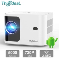 Isuc มินิ TD91สำหรับ Full HD 1080P 4K วิดีโอ5G เครื่องฉายภาพแบบพกพาไร้สาย TD91W เครื่องฉายลำแสงโรงหน