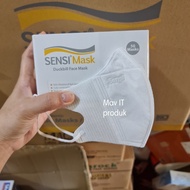 Masker Duckbill Sensi 3ply 1 box 50pcs Earloop TERJAMIN