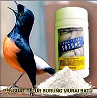 pakan burung TULANG SOTONG BUBUK 100GR TEPUNG TULANG SOTONG PAKAN KURA DARAT SULCATA REPTIL GECKO BU