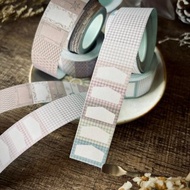 標籤機貼紙膠帶4 - 窗花星語.格紋拾光