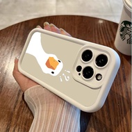 OPPO Realme 5 Shockproof Cartoon White Swan Case F19/A74 4G Realme C11 Realme C15 Realme C20 Realme 