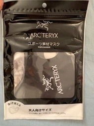 Arcteryx  mask 不死鳥 日本版 黑色 口罩 可再用 非醫療口罩 一包3盒