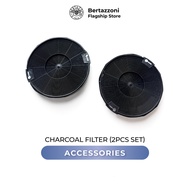 Bertazzoni Hood Charcoal Filter 2pcs set for K60TELXA 60cm/K90TELXA 90cm Telescopic Hood (991.0304.0
