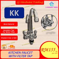 KK Brand Kitchen Faucet Twin Water Tap (Filter)