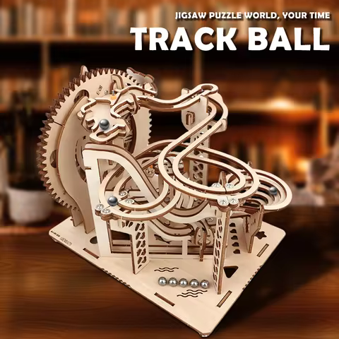 3D Wooden Puzzle Family Game Ball Wooden Puzzle Holiday Gift Home Decoration Wooden Puzzle