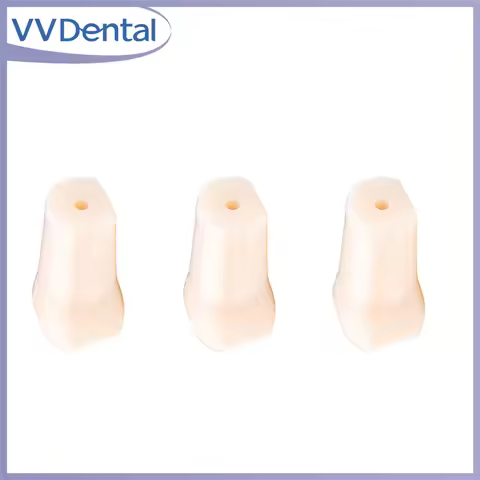 Dental Resin Tooth Plastic Replacement Teeth 32pcs/set Dentist Teaching Model Practice Training Supp