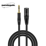 6.35 mm to XLR 1/4 Inch Mic Line Speaker Balanced