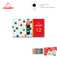 【COLLEEN】775 Color Pencil Hexagon 12 TO 72 Colors COL-775
