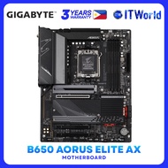 GIGABYTE B650 AORUS ELITE AX AM5 ATX Motherboard DDR5 WiFi 6E GA-B650-AORUS-ELITE-AX itw