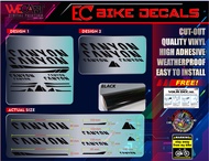 CANYON BIKE FRAME DECALS