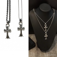 Chrome Hearts Chrome Hearts Double Cross Necklace