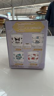 7-11  Sanrio Characters 雙層玻璃杯 (一套4隻)