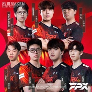 S12全球总决赛LPL英雄LOL联盟FPX队服LWX同款短袖T恤比赛上衣服0622 S12 Global Finals LPL League of Legends FPX Team Uniform L